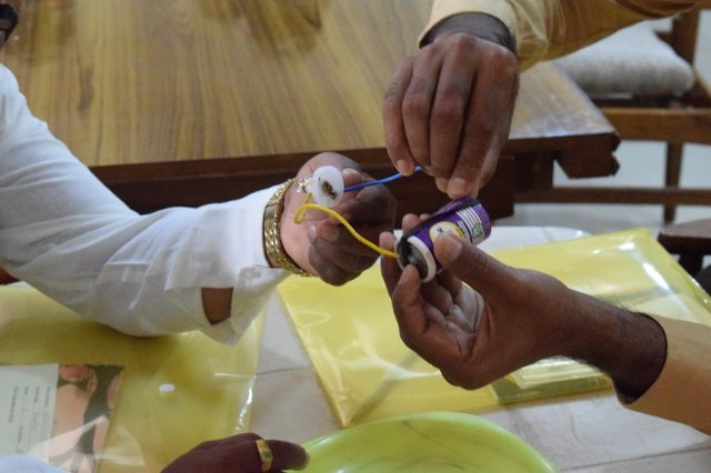 Making the Light Bulb Circuit.